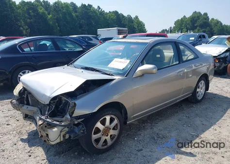 2003 Honda Civic Ex из США, поврежденный, VIN 1HGEM22943L084877